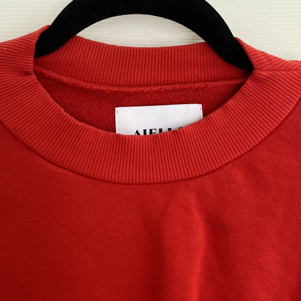 Aiello By Frankie’s Bikinis Cropped Sweatshirt View 6